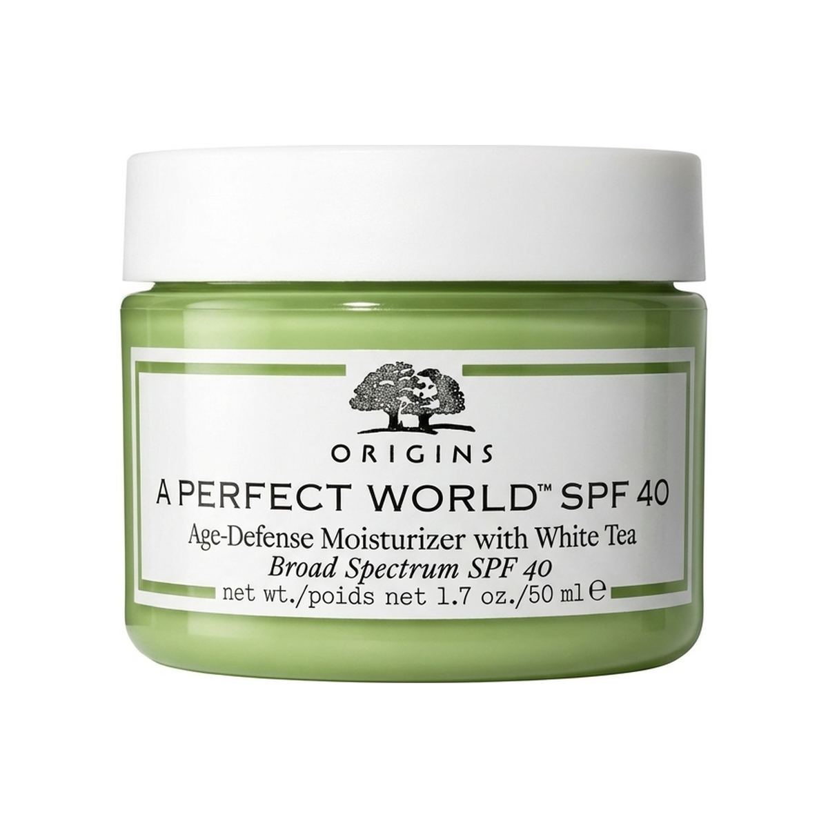 Origins A Perfect World Age-Defense Moisturizer With White Tea SPF 40